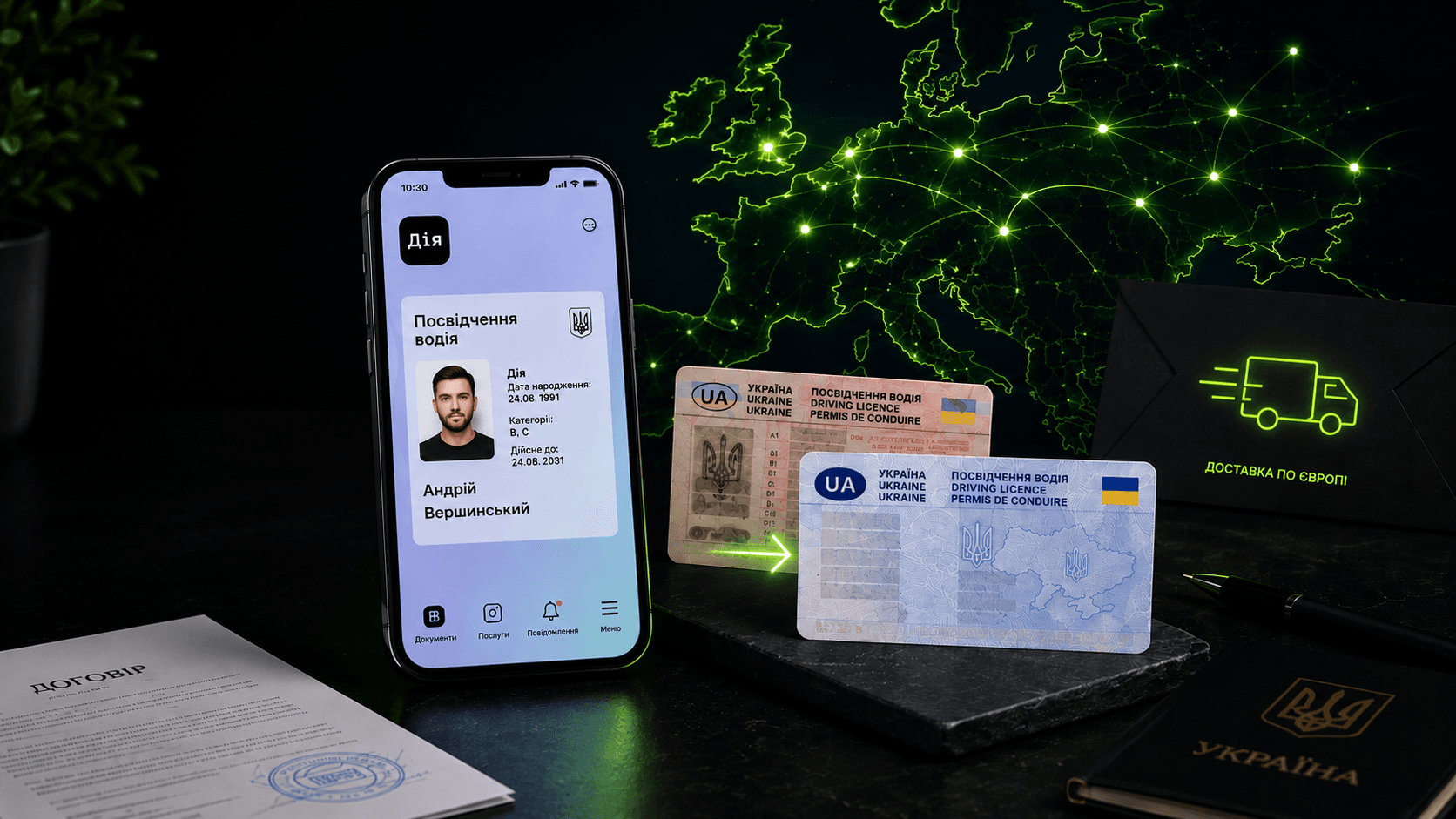 DocExpert: юридичний супровід водійських послуг для українців за кордоном